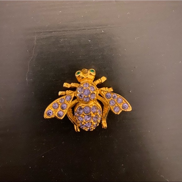 Gold-tone Bumblebee Brooch NWOT - Picture 2 of 8